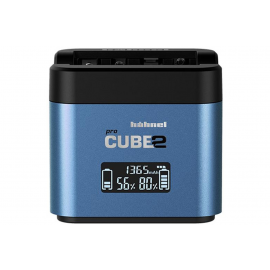 Hahnel Chargeur PROCUBE2 pour batteries Panasonic DMW-BLC12, BLF19, BLJ31 et BLK22