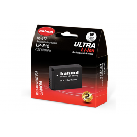 Hahnel Ultra LP-E12 pour Canon EOS M50 MKII, M50, M200 et SX70 Hs