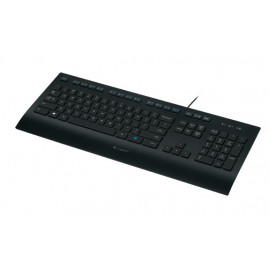 Logitech K280e corded Keyboard USB black