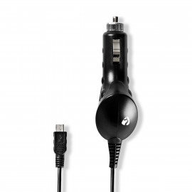 Nedis Chargeur de voiture 5 W 1x 1.0 A Nombre de sorties: 1 Micro USB (Fixed) Câble 1.00 m Single Voltage Output