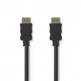 Nedis Câble HDMI™ Haute Vitesse avec Ethernet Connecteur HDMI - Connecteur HDMI 10 m Noir