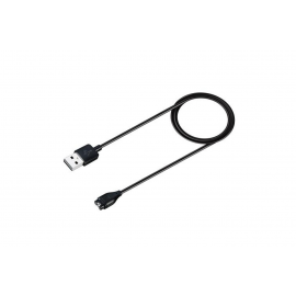 Freaks and Geeks Cable USB pour montre Garmin FENIX 7, 6, 6X, 6S, 5, 5X, 5S, 5- 1m- Noir