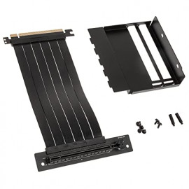 Kolink Riser PCIe 3.0 16X  20cm avec équerre pour Observatory/Stronghold Prime (Noir)