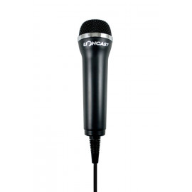 Lioncast Microphone noir pour Wii, PS2, PS3 et Xbox360