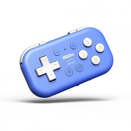 8BitDo Manette de jeu micro Bluetooth bleue