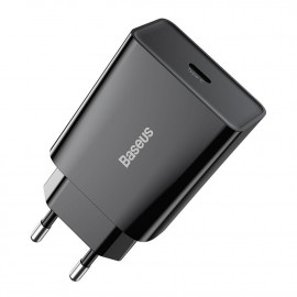 Baseus Chargeur secteur  1x port USB-C 20W (Noir)