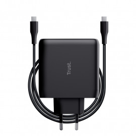 TRUST Chargeur secteur Universel  Maxo USB-C - 100W - Cable 2m inclus (Noir)