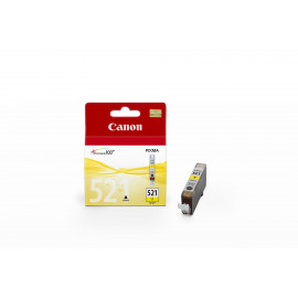 CANON CLI-521 ink yellow blister  CLI-521Y cartouche d encre jaune capacite standard 1-pack blister avec alarme