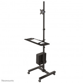 NEOMOUNTS BY NEWSTAR NEOMOUNTS FPMA-MOBILE1700 Workplace Floor Stand monitor keyboard mouse PC