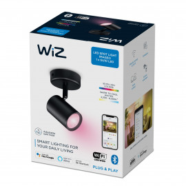 Wiz - Luminaire Connecté B 22-65K - RGB Noir