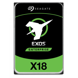 Seagate EXOS X18 SAS 18To 512e/4kn  EXOS X18 SAS 18To Helium 7200rpm 256Mo cache 512e/4kn Fast Format BLK
