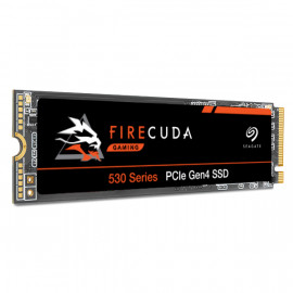 Seagate Short description: Le SSD NVMe Seagate FireCuda 530 500Go offre des performances exceptionnelles avec des vitesses de lecture allant jusqu'à 7 300 Mo/s.