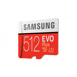 SAMSUNG Carte mémoire  Micro SD EVO Plus 512G avec adaptateur SD
