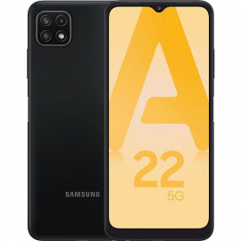 SAMSUNG Smartphone Galaxy A22 5G GRIS 4Go 128Go Android 11 One UI 3.1 Batt 5000 mAh CR 1