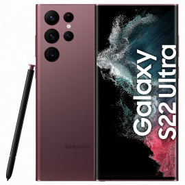 SAMSUNG Galaxy S22 Ultra SM-S908B Bordeaux (8 Go / 128 Go)