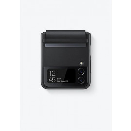 SAMSUNG Coque en cuir Design Noir Pour Galaxy Z Fold4