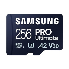 SAMSUNG Micro SD PRO Ultimate 256GB+SD Adapter