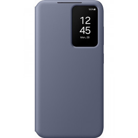 SAMSUNG Etui Smart View avec porte-carte pour Galaxy S24 Violet