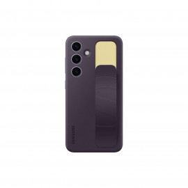 SAMSUNG Coque silicone avec lanière pour Galaxy S24 Violet Foncé