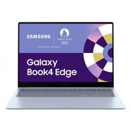 SAMSUNG Le Galaxy Book4 Edge 16'' est un concentré de puissance qui allie performance et élégance. Doté d'un écran 16.0" AMOLED WQXGA+ tactile offrant une résolution de 2880x1800, ce laptop offre une expérience visuelle immersive et détaillée. Son taux de
