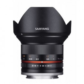Samyang Objectif hybride  12mm f/2 NCS CS noir pour Sony E