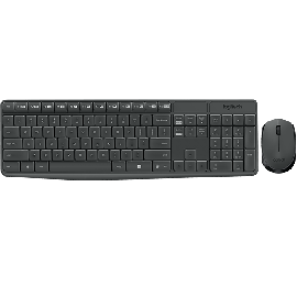 Logitech LOGI MK235 wirel.Keybrd+Mouse Combo(ESP)  MK235 wireless Keyboard + Mouse Combo Grey (ESP)