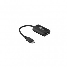 Nedis Câble Adaptateur USB-C USB-C Mâle - DisplayPort Femelle 0,2 m Anthracite