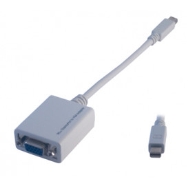 MCL Samar Adaptateur en câble mini DisplayPort mâle / VGA femelle