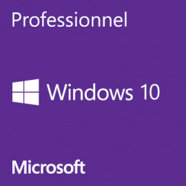 Microsoft Windows 10 Pro - Licence - 1 licence - OEM - 64-bit - français