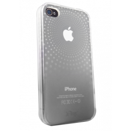IFROGZ Housse iPhone 4 SoftGloss Phase  - Clear/Silver - PROMO!! ¬ (IP4GSGPH-CLR/SLV)