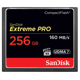 sandisk Carte mémoire Extreme Pro CompactFlash 256 Go