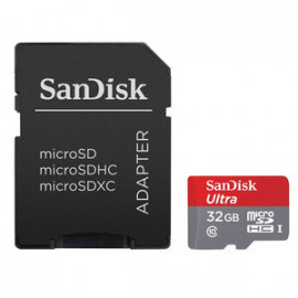 sandisk Ultra Android microSDHC 32 Go + Adaptateur SD