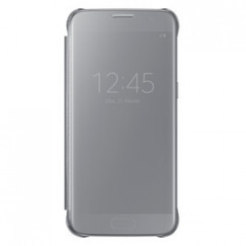 SAMSUNG Clear View Cover Argent Samsung Galaxy S7