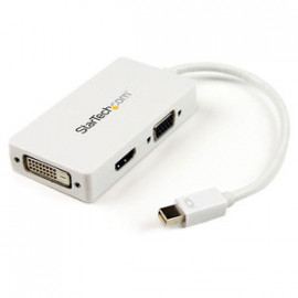 STARTECH Adaptateur de voyage Mini DisplayPort vers DVI / VGA / HDMI pour MacBook
