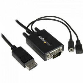 STARTECH Câble adaptateur DisplayPort vers VGA de 2 m avec audio
