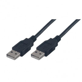 MCL Samar Câble USB 2.0 MCL type A / A mâle 2m Noir
