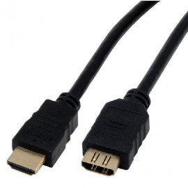 MCL Samar Rallonge HDMI haute vitesse 3D avec Ethernet mâle / femelle MCL 2m