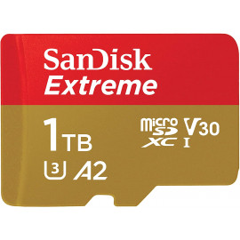 sandisk Carte Mémoire MicroSDXC SanDisk Extreme 1 To + Adaptateur SD