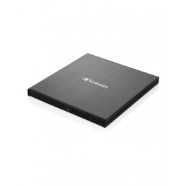 VERBATIM Graveur DVD externe  Slimline USB-C (Noir)