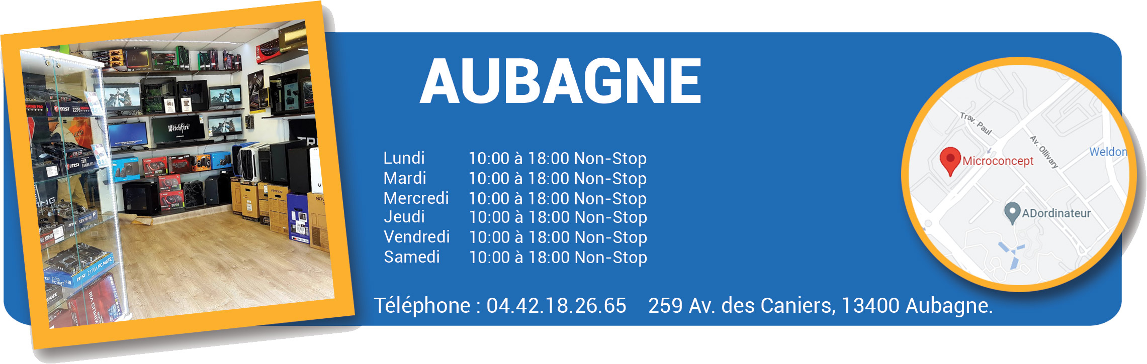 Magasin et Atelier Microconcept Aubagne (13400)