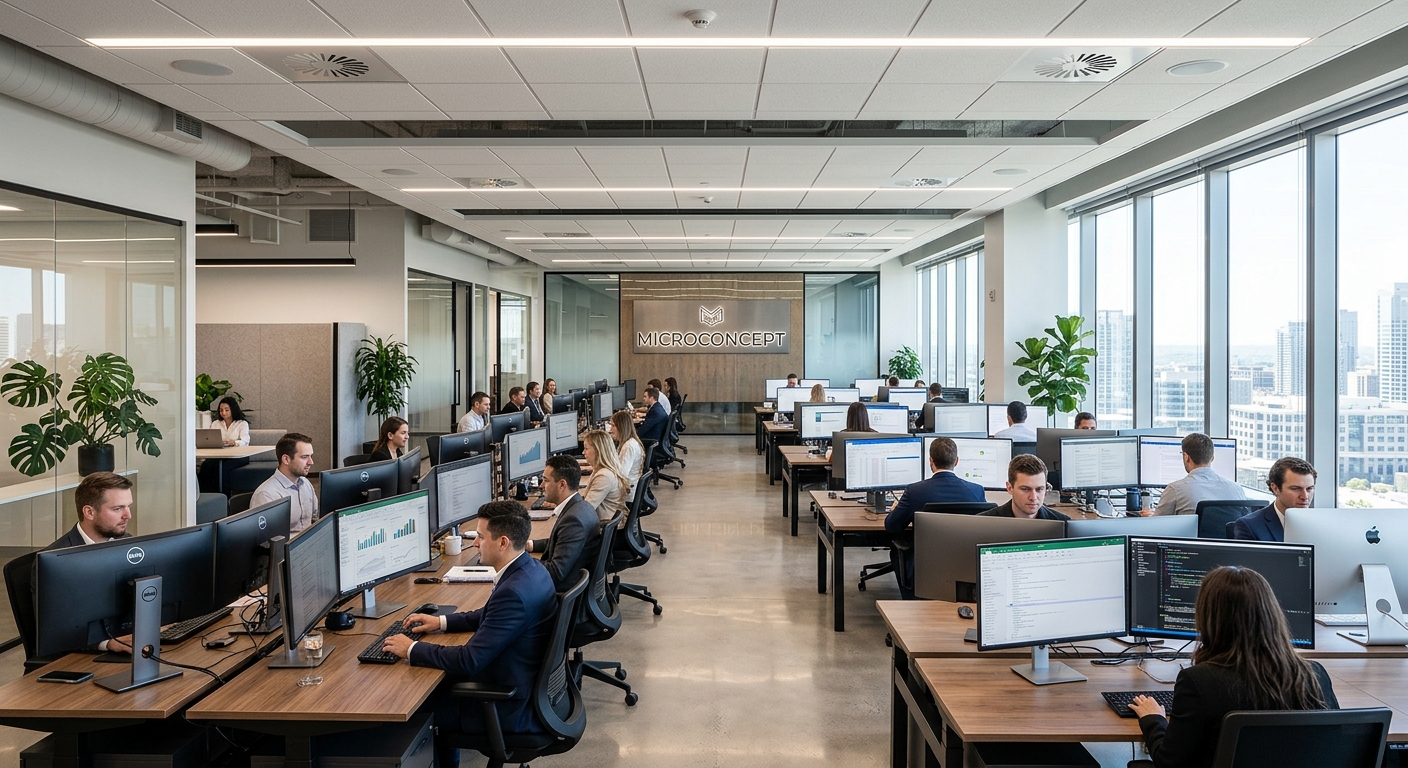 Installation de parcs informatiques d'entreprise à Marseille par Microconcept B2B