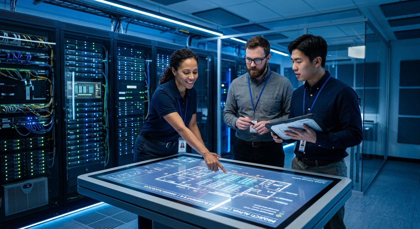 Ingénieurs bureau d'étude informatique déploiement de serveurs entreprises Microconcept