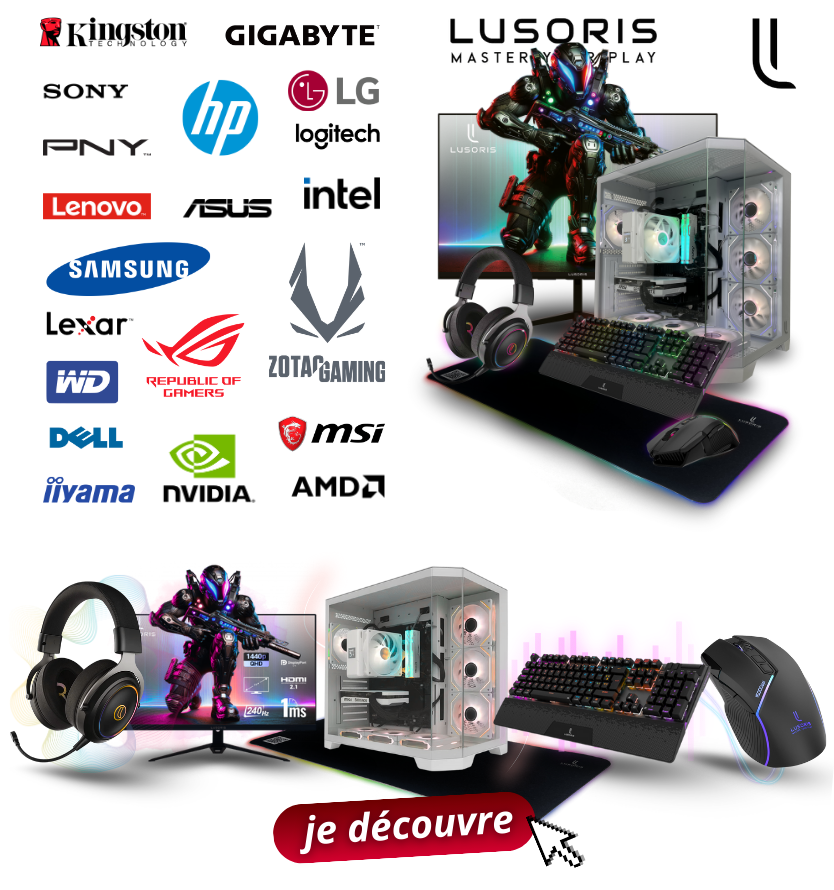 Marque de composants informatiques Gamer Lusoris